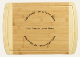 Large Bamboo Cutting Board